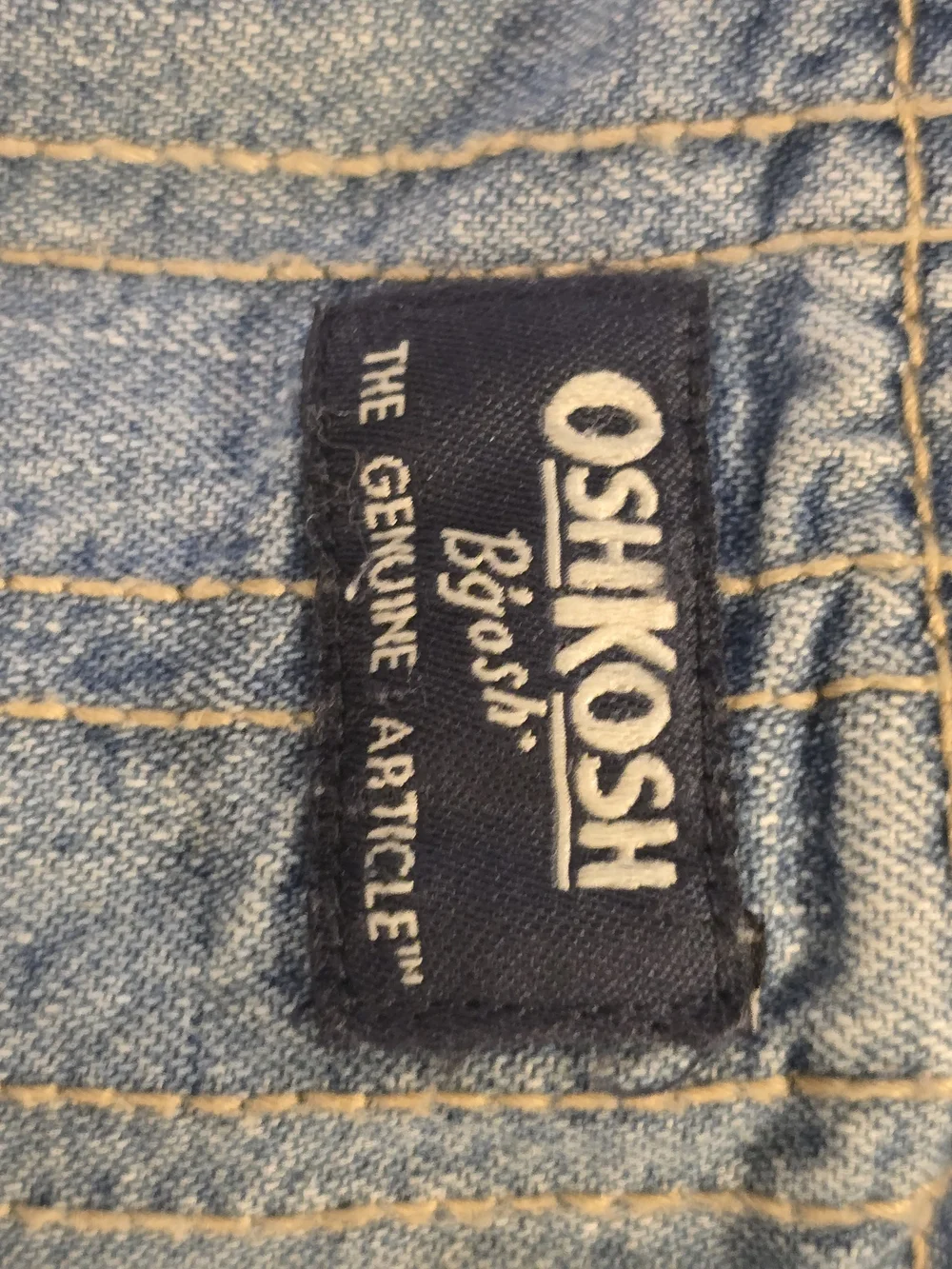 OshKosh Light Blue Denim Shortalls for Kids